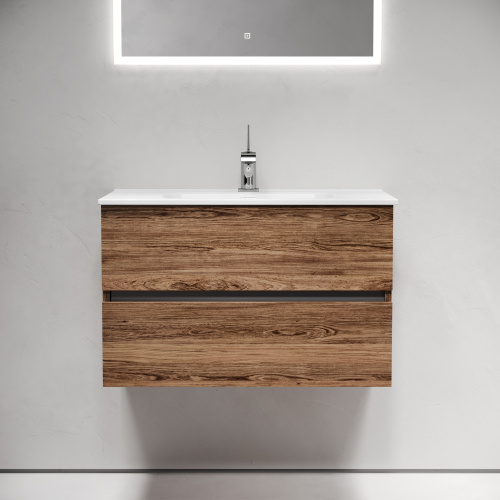 Тумба под раковину Sancos Urban UR80ECH 79х45х55 настенная - фото 4